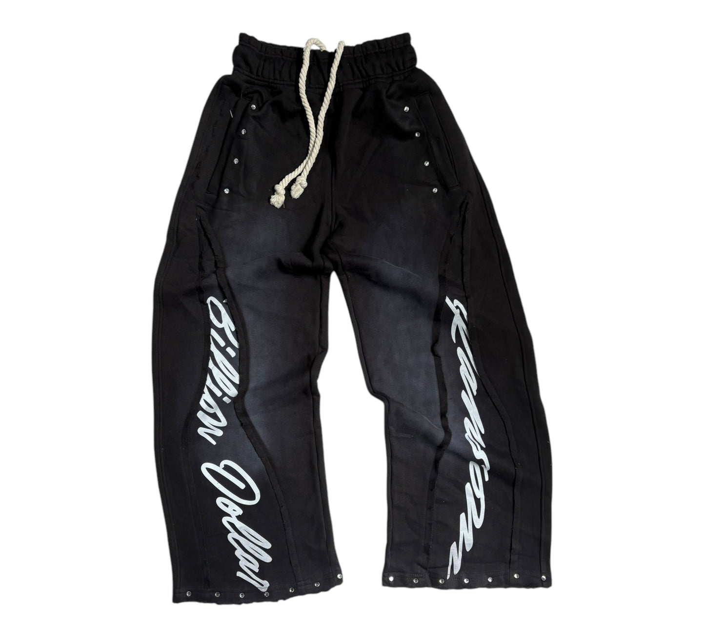 "Graffiti" Sweats (Black) - Billion Dollar Ransom