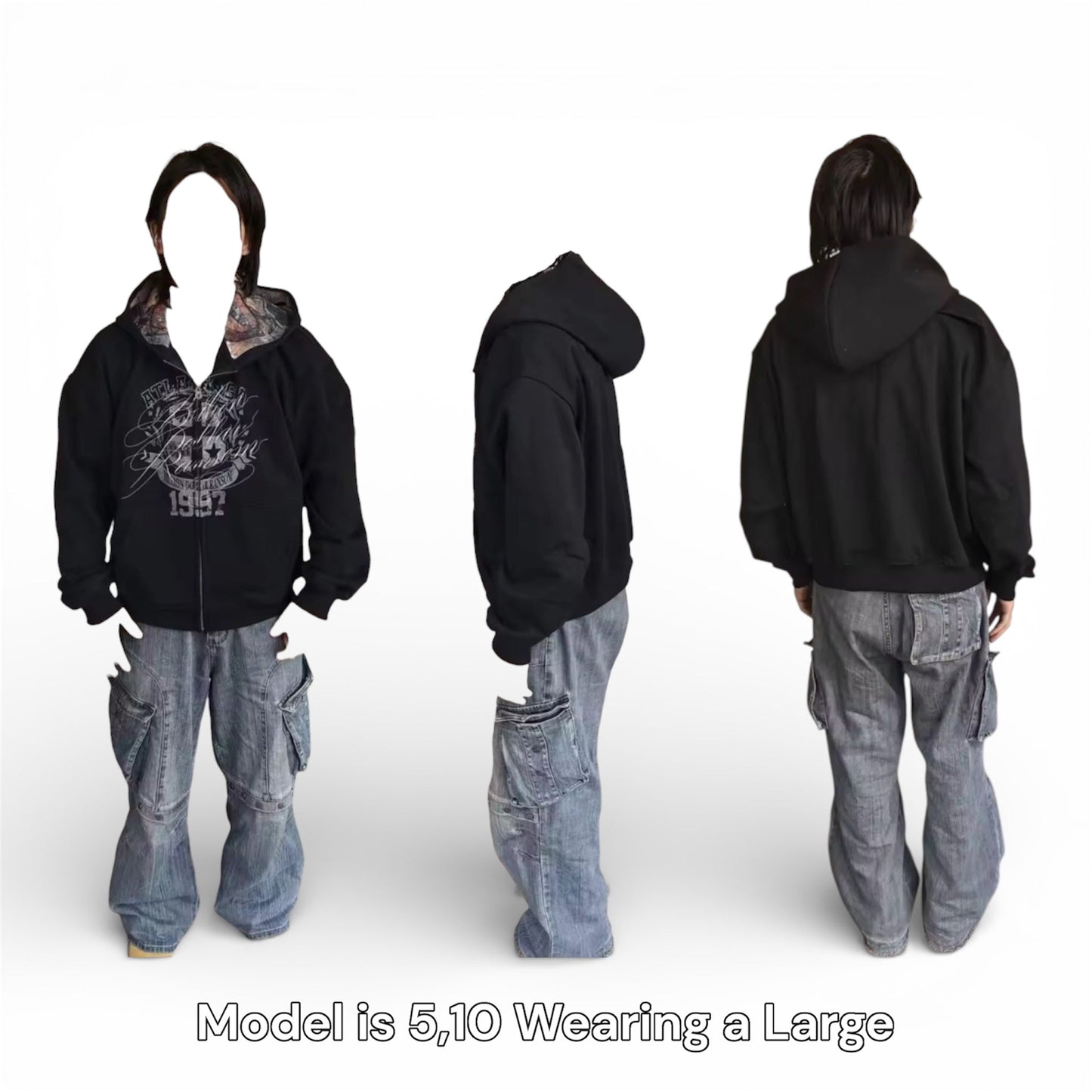 "Graveyard" Zip - Up - Billion Dollar Ransom