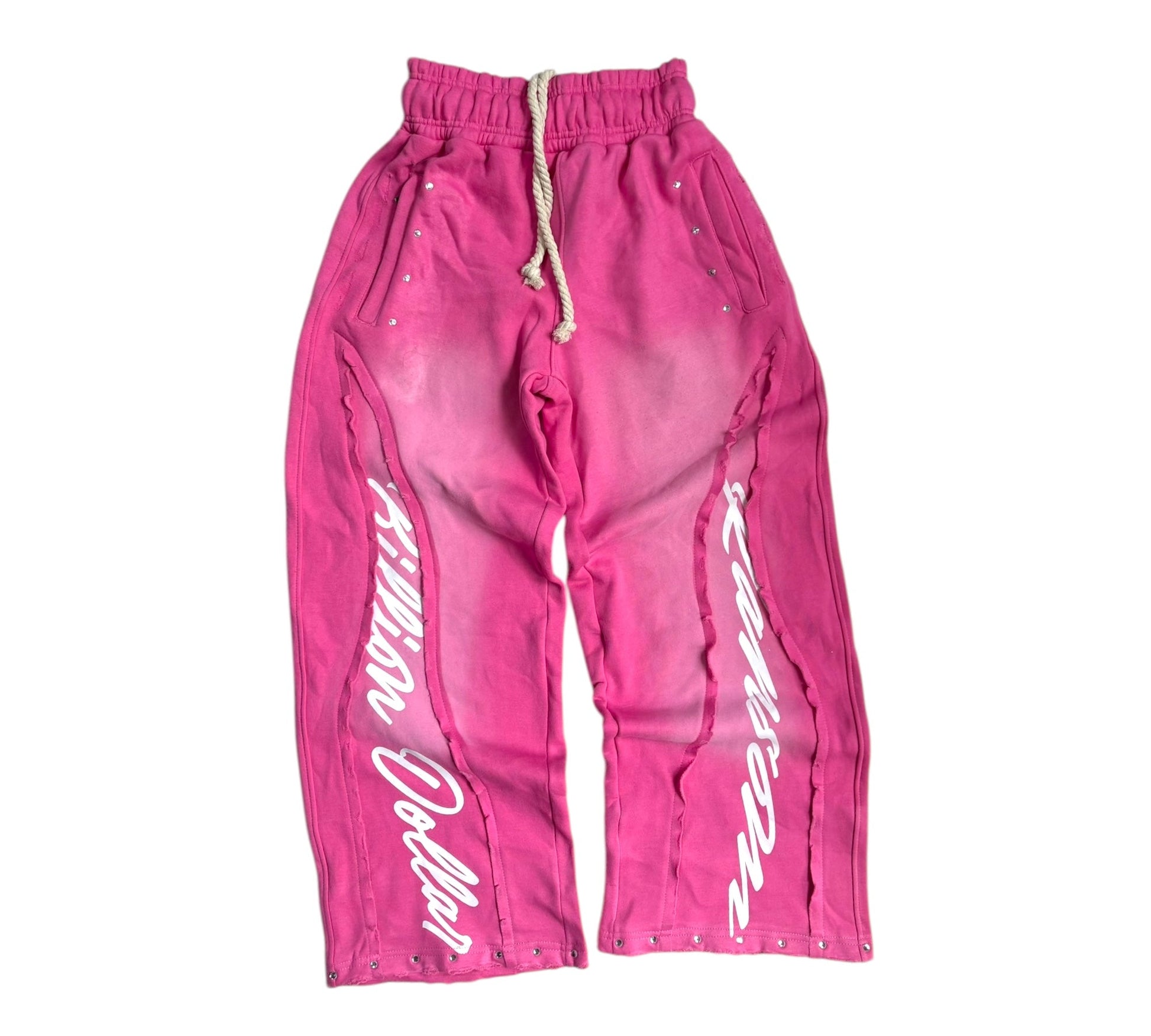 "Graffiti" Sweats (Pink) - Billion Dollar Ransom