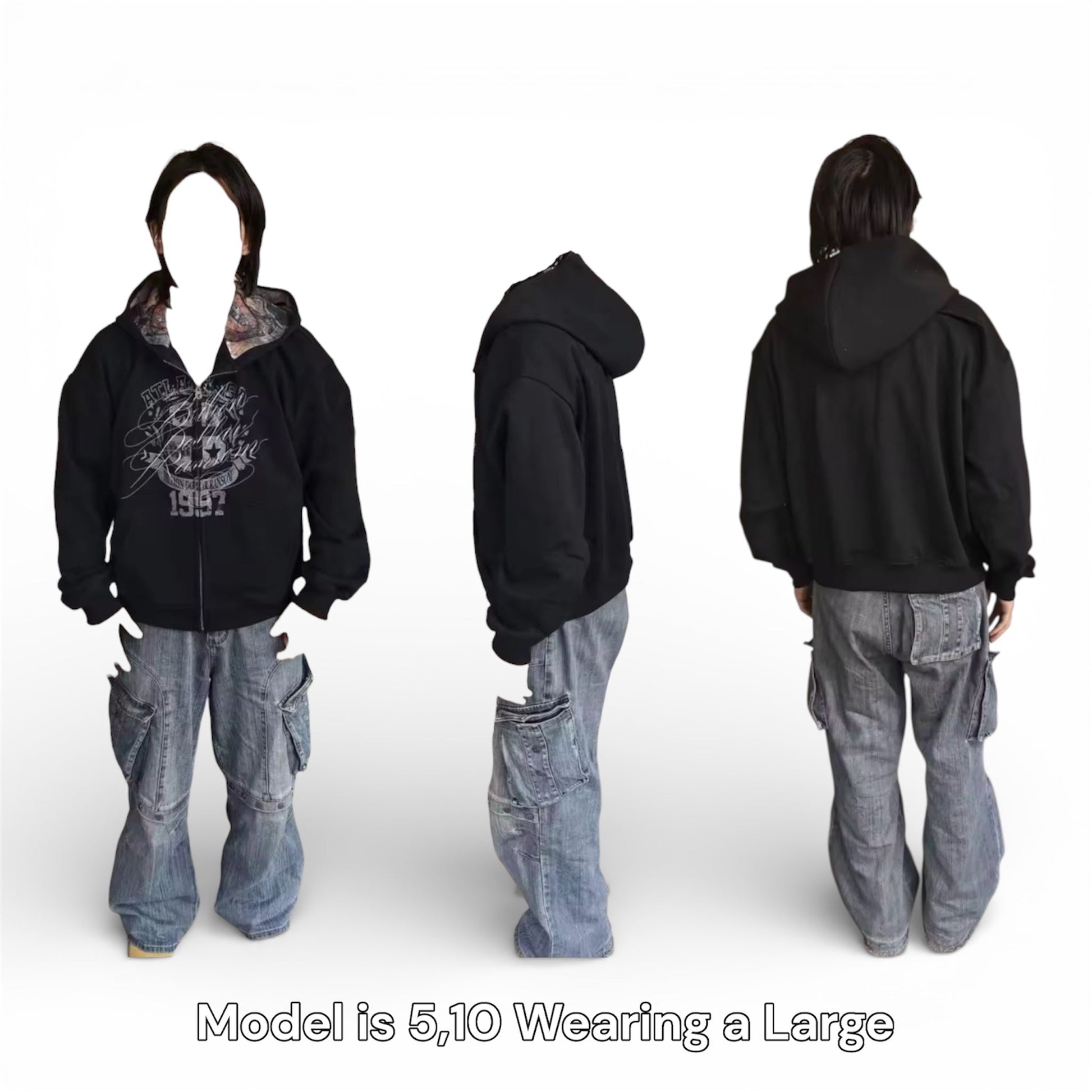 "Graveyard" Zip - Up - Billion Dollar Ransom